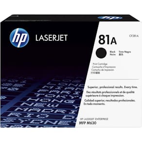 Toner HP CF281A 81A Svart