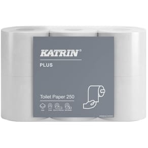 Toalettpapir KATRIN Plus 250 2L 36m (6)