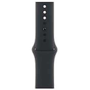 Apple - Band för smart klocka - 46mm - storlek S/M - svart - för