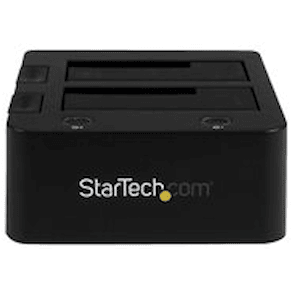 StarTech.com Dual-Bay USB 3.0 to SATA and IDE Hard Drive Docking