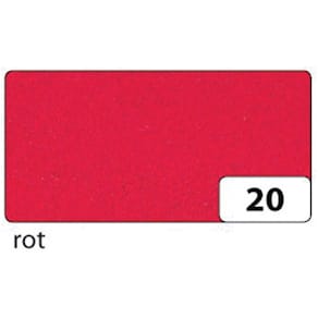 Moosgummi Folia, 2 mm, hochrot, 20 x 29 cm