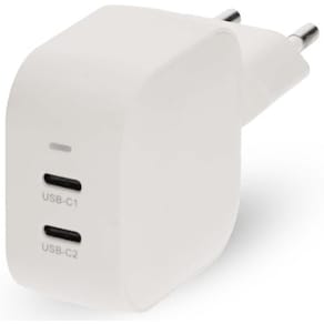 Vegglader NEDIS 2x USB-C 45W