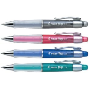 Stiftpenna PILOT Vega 0,5mm neon blå