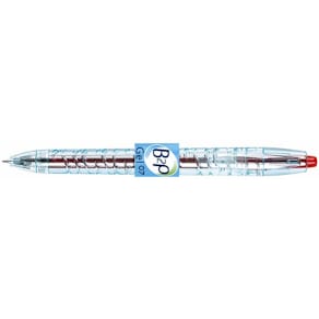 Gelpen Pilot B2P 0,7 mm rød, genanvendt plast, 10 stk