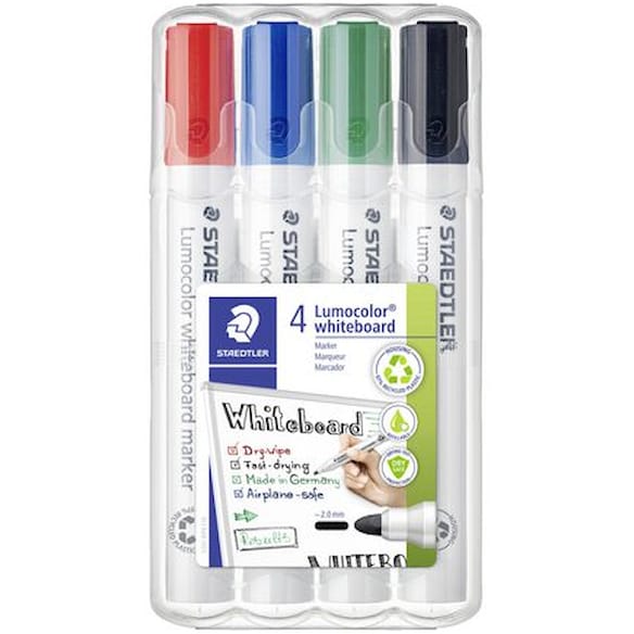 Whiteboardpenn LUMOCOLOR 2,0mm ass (4) 5frp