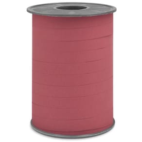 Gavebånd matt mørk rosa 10mm 200m