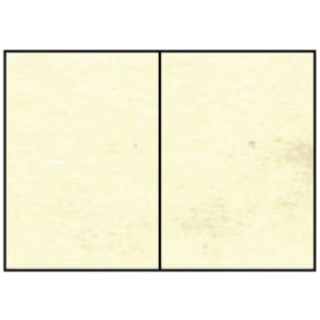 Faltkarte Rössler Paperado, A6 doppelt hoch, chamois Marmora