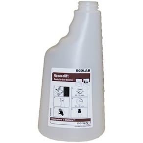 Sprayflaske Ecolab til Greaselift, transparent