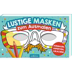 Malbuch ARS Edition Masken, sortiert