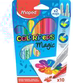 Filzstifte Maped Color'Peps Magic, 8+2, sortiert