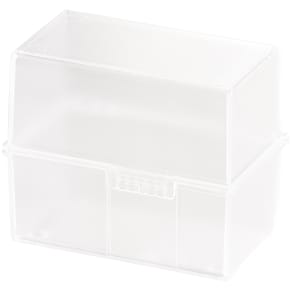 Karteikasten HAN, DIN A6 quer, transparent