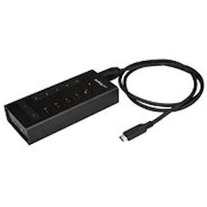 StarTech.com 7-ports USB C-hubb - USB Type-C till 2x USB-C/5x