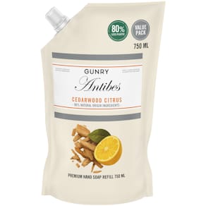 Handtvål refill Gunry Cedarwood Citrus 750 ml