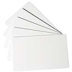 Plastikkarte Durable DURACARD LIGHT CARDS, 100 St., weiß
