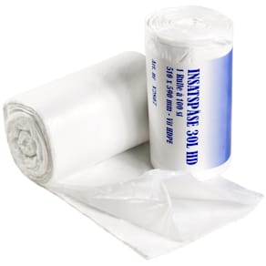 Insatspåse HD 30L 7my vit 100/rl