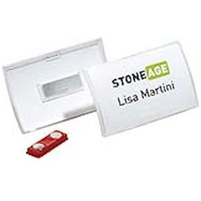 Namensschild Durable CLICK FOLD, 10 St., 54 x 90 mm