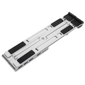 Targus - Ställ för bärbar dator - med 4-ports USB-hubb - 10"