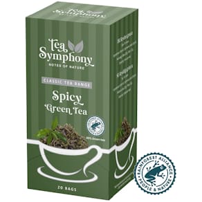 Grøn te Symphony Spicy, 20 tebreve