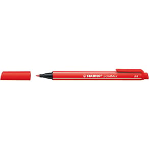 Faserschreiber STABILO pointMax, 0,8 mm, karmin