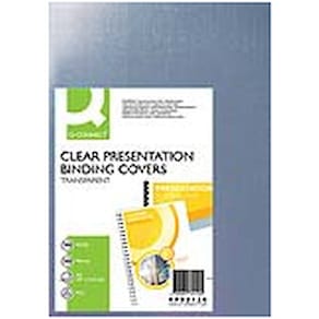 Einbanddeckel Q-CONNECT KF32120, A4, 150 µm