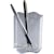 grau/transparent