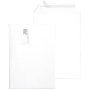 Versandtasche MAILMEDIA B4 HK, 120g, weiß