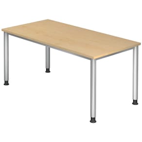 Schreibtisch HAMMERBACHER HS16, 160 x 80 cm, Ahorn