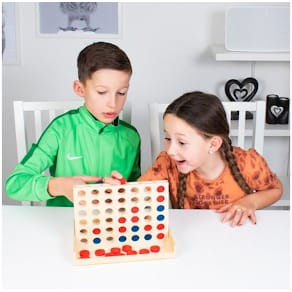 Spel 4 i rad träspel