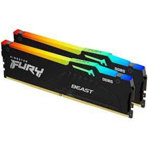 Kingston FURY Beast RGB - DDR5 - sats - 32 GB: 2 x 16 GB - DIMM
