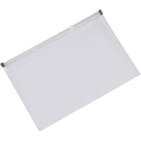 Reißverschlusstasche Q-CONNECT, transparent