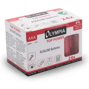 Batteri OLYMPIA AAA 24/fp