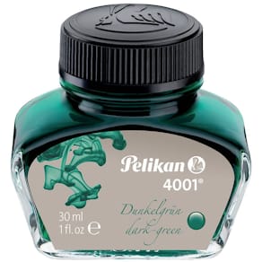 Tinte Pelikan 4001, 30 ml, brillant-dunkelgrün