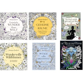 Malbuch MVG für Erwachsene, 6 Titel, 8 St., sortiert