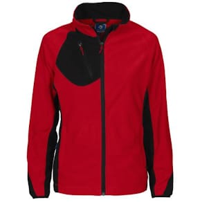 Mikrofleecejacka dam Projob 2326 röd 3XL