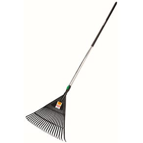 Fächerbesen FREUND.VICTORIA, 55 cm, Alu-Stiel 140 cm, schwarz/sil