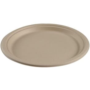 Tallrik Miljö Bagasse 26 cm 50/fp