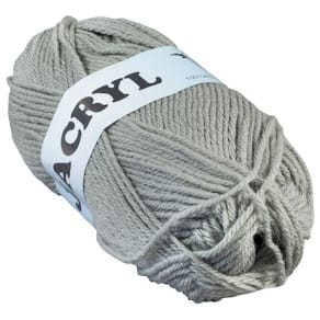 Acrylgarn Grå, 50g