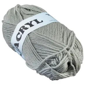 Acrylgarn Grå, 50g