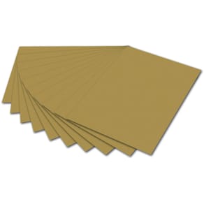 Fotokarton Folia, 50x70 cm, gold, 300 g/m², 10 Blatt