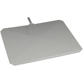 Låg til affaldsstativ, hvid, 1 stk