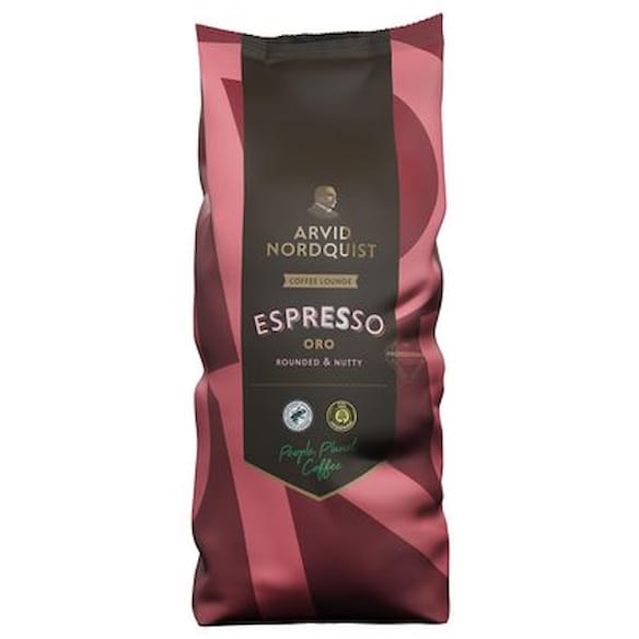 Kaffe ARVID N. oro hele espr.bønner 1kg 6st