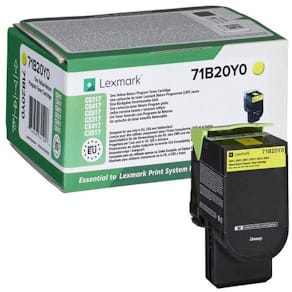 Toner LEXMARK Return Prgm 3K yellow
