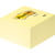 Memokubus Post-it, 76 x 76 mm, 450 vel, geel