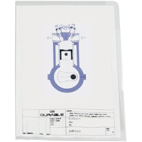 Sichthülle Durable, A4, transparent