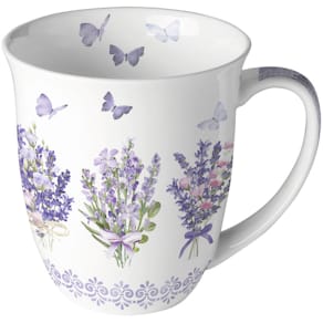 Kaffeebecher AMBIENTE Schöner Lavendel, 0,4 l
