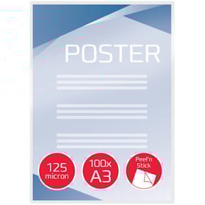 Laminiertasche GBC Peel'n'Stick, A3, 125 µm, glänzend