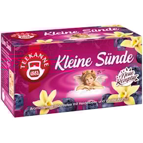 Früchtetee TEEKANNE Kleine Sünde, 20 Beutel à 2,25g