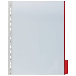 Sichttafel Durable FUNKTION panel A4, rot