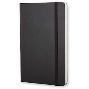 Notesbog Moleskine Classic sort 130 x 210 mm, 48 stk
