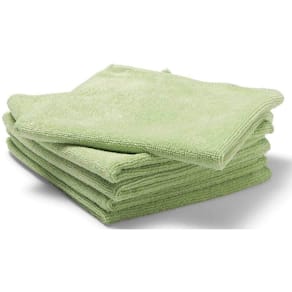 Mikrofiberklude grøn 40x40 cm, 10 stk